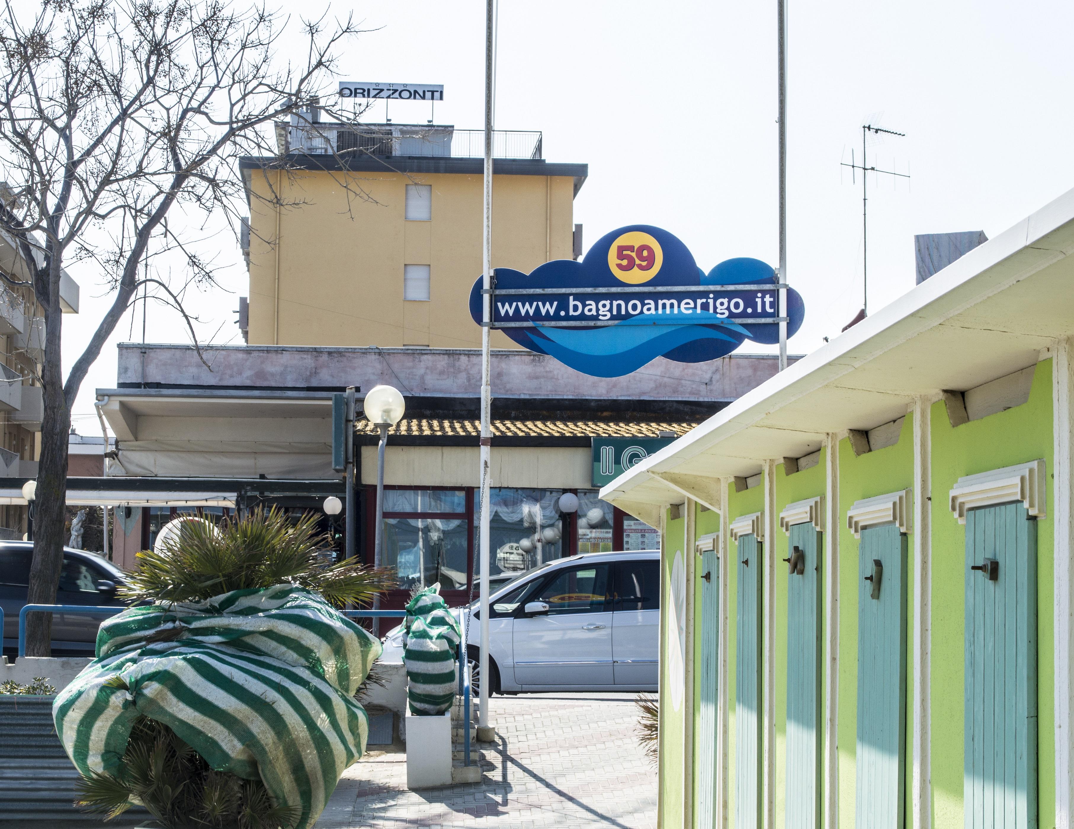 Hotel Orizzonti Rimini Exterior foto
