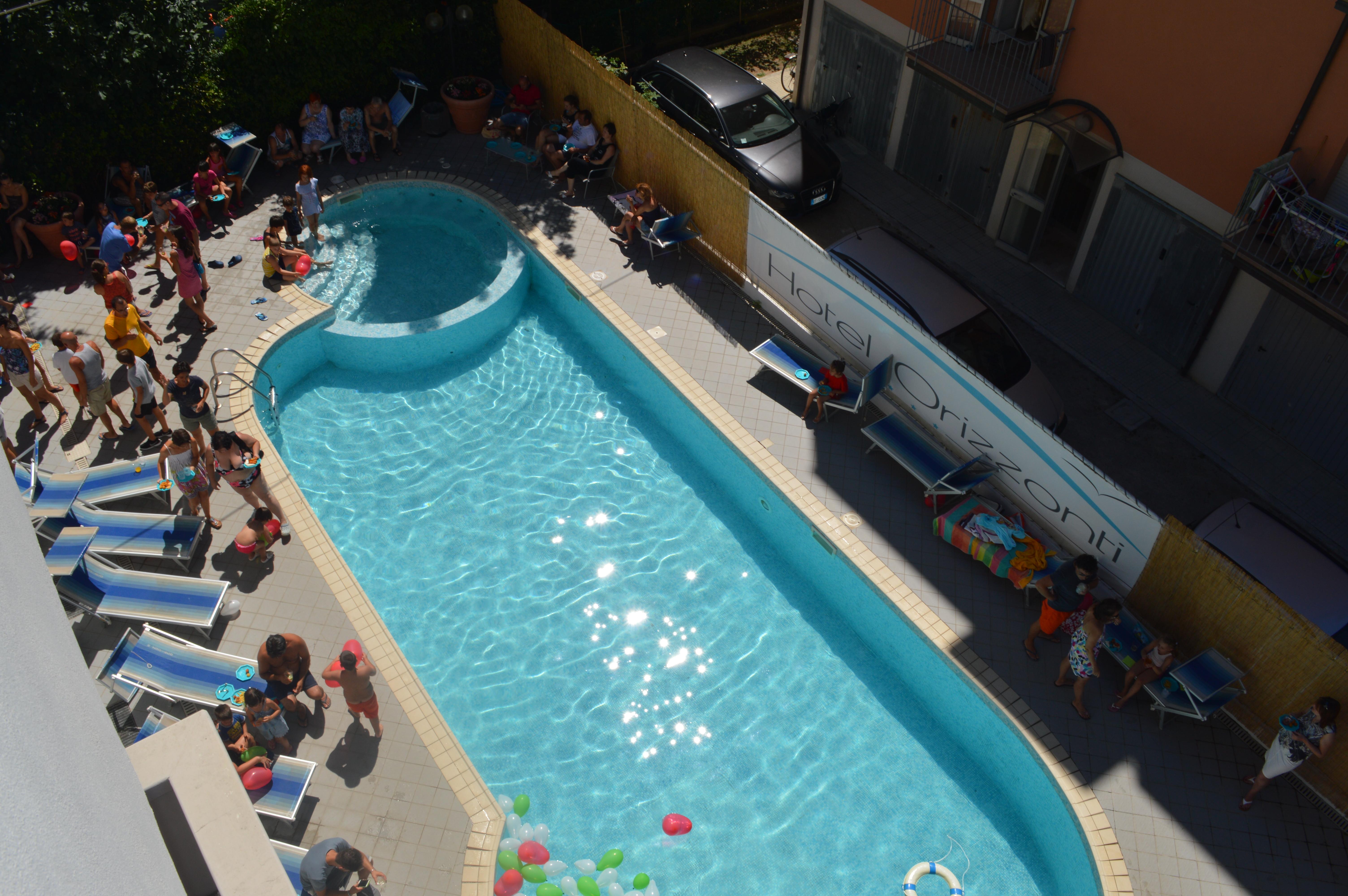 Hotel Orizzonti Rimini Exterior foto
