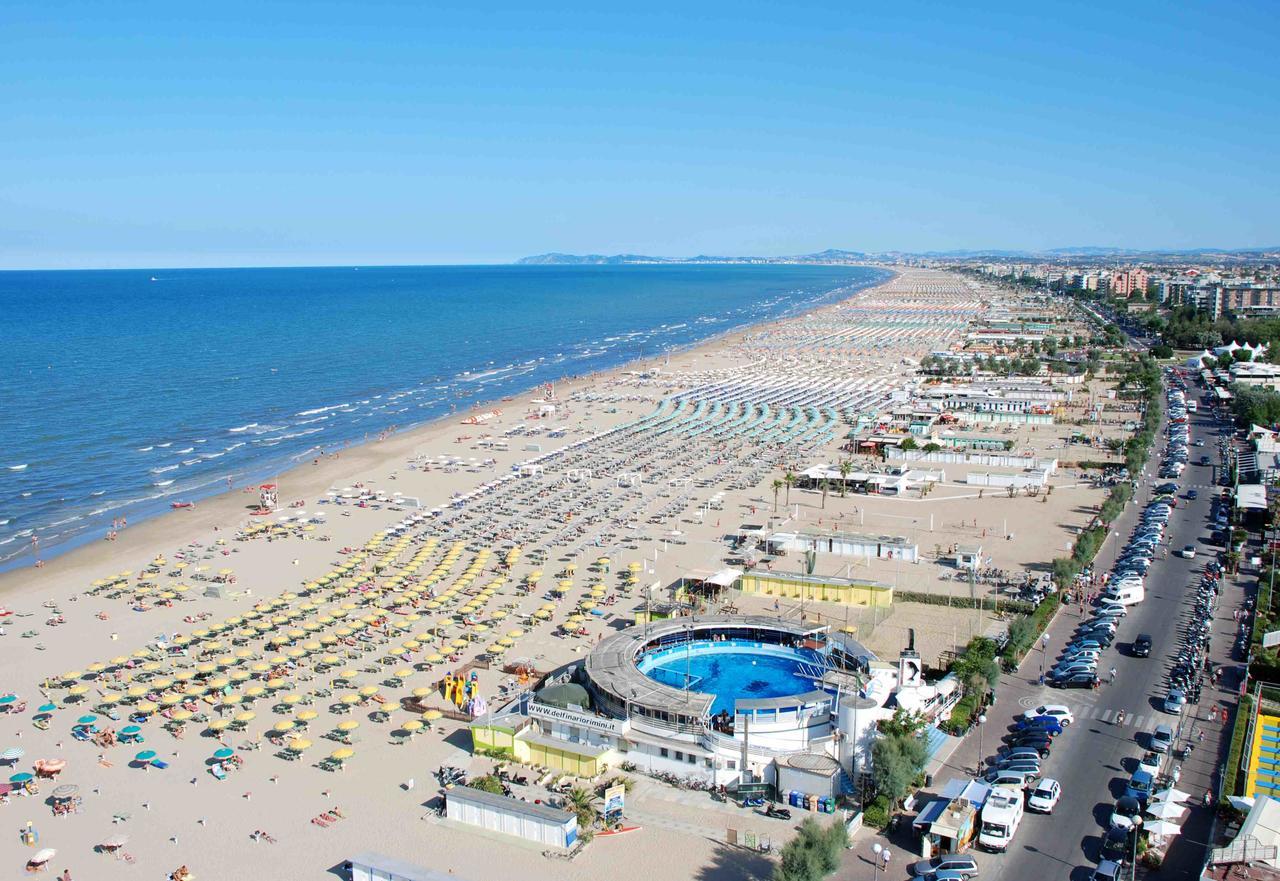 Hotel Orizzonti Rimini Exterior foto